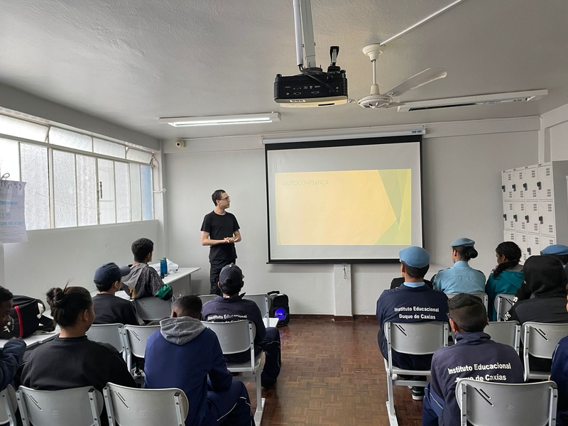 IMM realiza oficina sobre ‘Autoconfiança’ na Guarda Mirim de PG